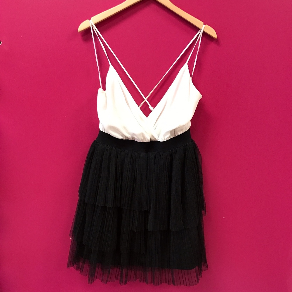 Glam Ruffled Dress